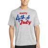 Multi-Colors Sublimatable PosiCharge Electric Heather Tee Thumbnail