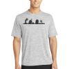 Multi-Colors Sublimatable PosiCharge Electric Heather Tee Thumbnail