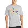 Multi-Colors Sublimatable PosiCharge Electric Heather Tee Thumbnail