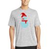 Multi-Colors Sublimatable PosiCharge Electric Heather Tee Thumbnail