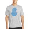 Multi-Colors Sublimatable PosiCharge Electric Heather Tee Thumbnail