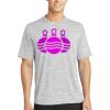 Multi-Colors Sublimatable PosiCharge Electric Heather Tee Thumbnail