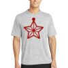 Multi-Colors Sublimatable PosiCharge Electric Heather Tee Thumbnail