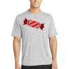 Multi-Colors Sublimatable PosiCharge Electric Heather Tee Thumbnail