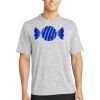 Multi-Colors Sublimatable PosiCharge Electric Heather Tee Thumbnail