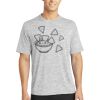 Multi-Colors Sublimatable PosiCharge Electric Heather Tee Thumbnail
