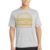 Multi-Colors Sublimatable PosiCharge Electric Heather Tee Thumbnail