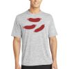 Multi-Colors Sublimatable PosiCharge Electric Heather Tee Thumbnail