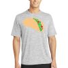 Multi-Colors Sublimatable PosiCharge Electric Heather Tee Thumbnail