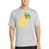 Multi-Colors Sublimatable PosiCharge Electric Heather Tee Thumbnail