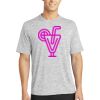 Multi-Colors Sublimatable PosiCharge Electric Heather Tee Thumbnail