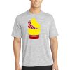 Multi-Colors Sublimatable PosiCharge Electric Heather Tee Thumbnail