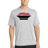 Multi-Colors Sublimatable PosiCharge Electric Heather Tee Thumbnail