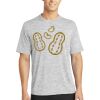 Multi-Colors Sublimatable PosiCharge Electric Heather Tee Thumbnail