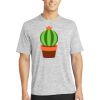 Multi-Colors Sublimatable PosiCharge Electric Heather Tee Thumbnail