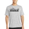 Multi-Colors Sublimatable PosiCharge Electric Heather Tee Thumbnail