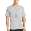 Multi-Colors Sublimatable PosiCharge Electric Heather Tee Thumbnail