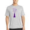 Multi-Colors Sublimatable PosiCharge Electric Heather Tee Thumbnail