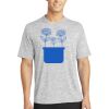 Multi-Colors Sublimatable PosiCharge Electric Heather Tee Thumbnail