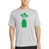 Multi-Colors Sublimatable PosiCharge Electric Heather Tee Thumbnail