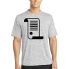 Multi-Colors Sublimatable PosiCharge Electric Heather Tee Thumbnail