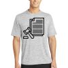 Multi-Colors Sublimatable PosiCharge Electric Heather Tee Thumbnail