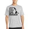 Multi-Colors Sublimatable PosiCharge Electric Heather Tee Thumbnail