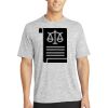 Multi-Colors Sublimatable PosiCharge Electric Heather Tee Thumbnail