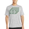 Multi-Colors Sublimatable PosiCharge Electric Heather Tee Thumbnail
