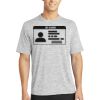 Multi-Colors Sublimatable PosiCharge Electric Heather Tee Thumbnail