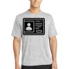 Multi-Colors Sublimatable PosiCharge Electric Heather Tee Thumbnail