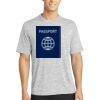 Multi-Colors Sublimatable PosiCharge Electric Heather Tee Thumbnail