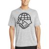 Multi-Colors Sublimatable PosiCharge Electric Heather Tee Thumbnail