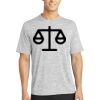 Multi-Colors Sublimatable PosiCharge Electric Heather Tee Thumbnail