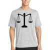 Multi-Colors Sublimatable PosiCharge Electric Heather Tee Thumbnail