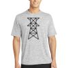Multi-Colors Sublimatable PosiCharge Electric Heather Tee Thumbnail