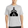 Multi-Colors Sublimatable PosiCharge Electric Heather Tee Thumbnail