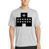 Multi-Colors Sublimatable PosiCharge Electric Heather Tee Thumbnail