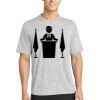 Multi-Colors Sublimatable PosiCharge Electric Heather Tee Thumbnail