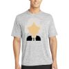 Multi-Colors Sublimatable PosiCharge Electric Heather Tee Thumbnail
