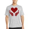 Multi-Colors Sublimatable PosiCharge Electric Heather Tee Thumbnail