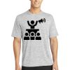 Multi-Colors Sublimatable PosiCharge Electric Heather Tee Thumbnail