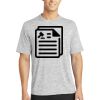 Multi-Colors Sublimatable PosiCharge Electric Heather Tee Thumbnail
