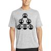 Multi-Colors Sublimatable PosiCharge Electric Heather Tee Thumbnail