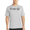Multi-Colors Sublimatable PosiCharge Electric Heather Tee Thumbnail