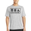 Multi-Colors Sublimatable PosiCharge Electric Heather Tee Thumbnail