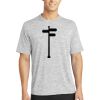 Multi-Colors Sublimatable PosiCharge Electric Heather Tee Thumbnail