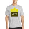 Multi-Colors Sublimatable PosiCharge Electric Heather Tee Thumbnail