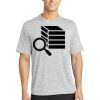 Multi-Colors Sublimatable PosiCharge Electric Heather Tee Thumbnail