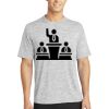 Multi-Colors Sublimatable PosiCharge Electric Heather Tee Thumbnail